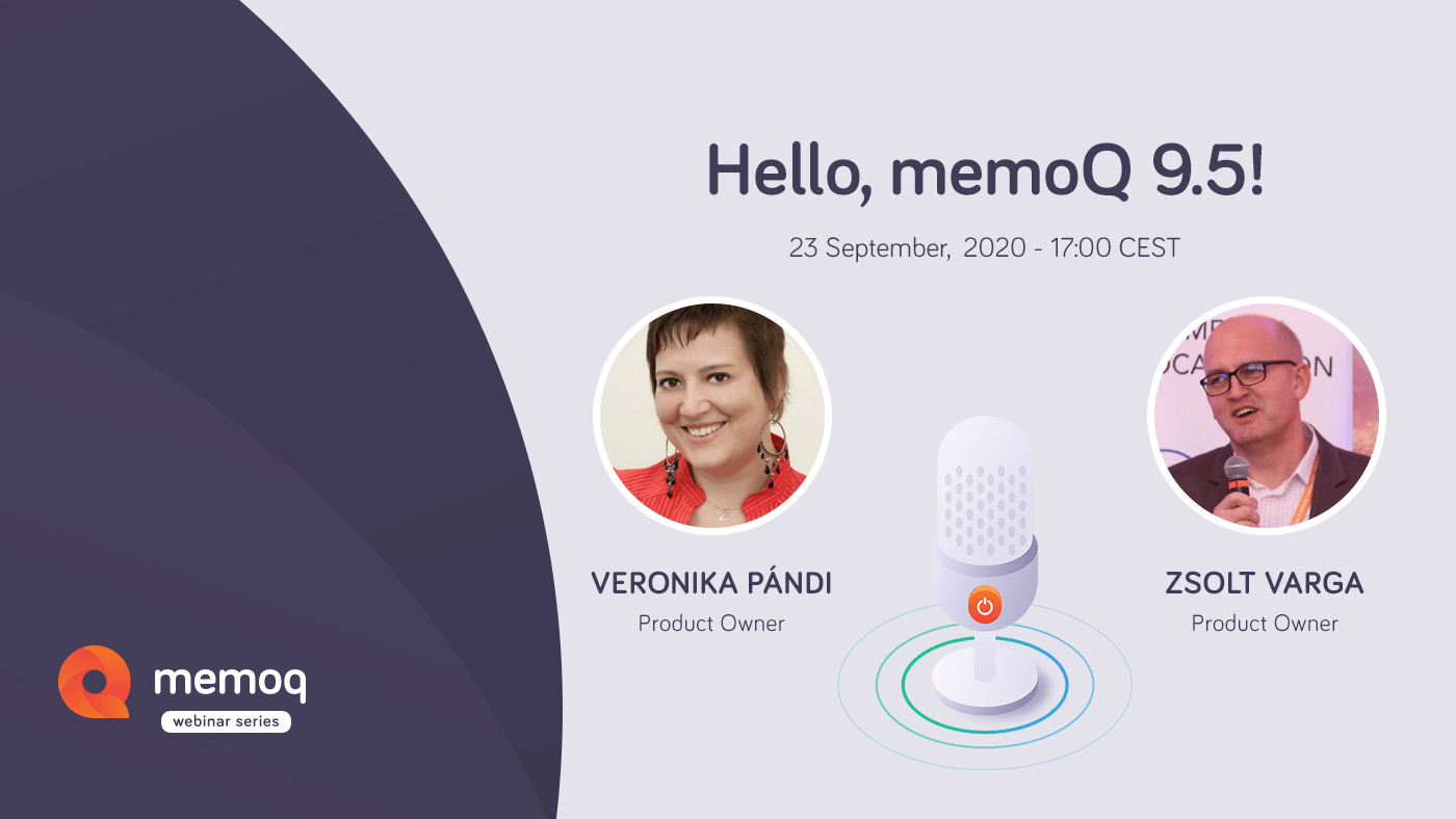 Hello, memoQ 9.5!